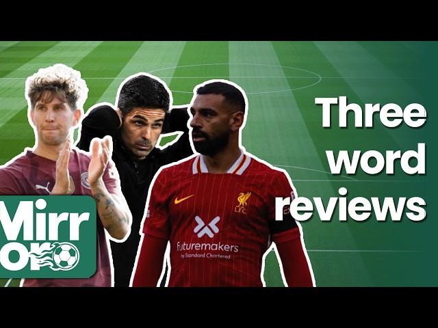 Man City's controversial goal, Liverpool's win + Arsenal's Bournemouth disaster | Three Word Reviews