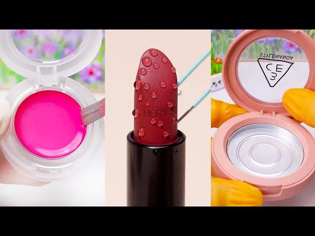 Satisfying Makeup Repair ASMR Fixing, Recycling, And Creating Handmade Cosmetics #667