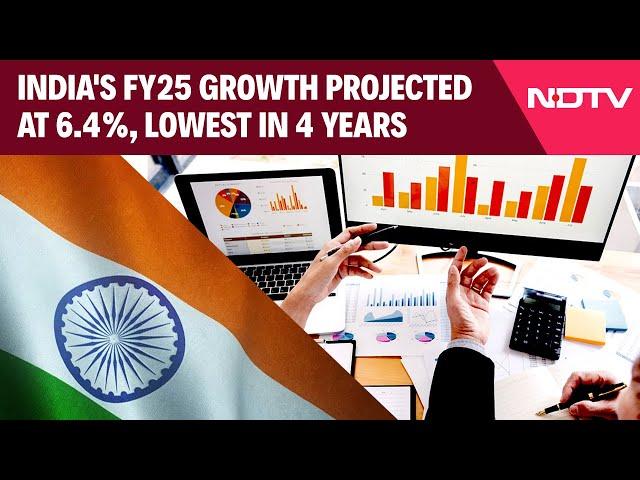 India GDP Growth | India's GDP Growth Projected At 4-year Low: What Does It Mean For Jobs?