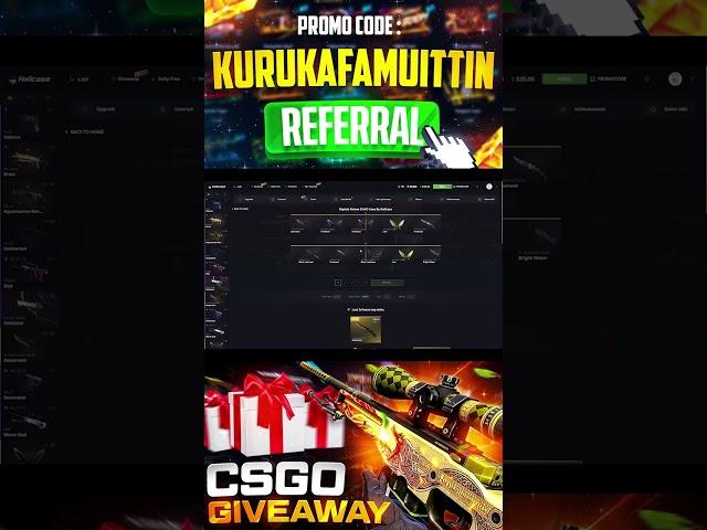 Hellcase Promo Code 2023,Hellcase Free Money $300 for Free, CSGO Free Skins, case opening #hellcase