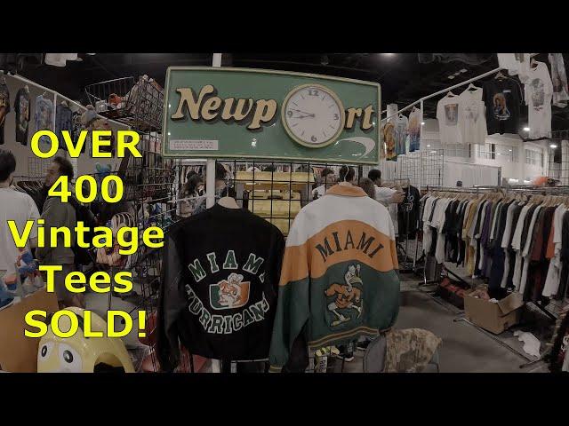 Florida Thriftcon2024.Over 400 Vintage Tees SOLD on Whatnot.