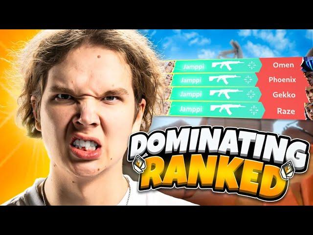 DOMINATING RADIANT RANKED | Liquid Jamppi