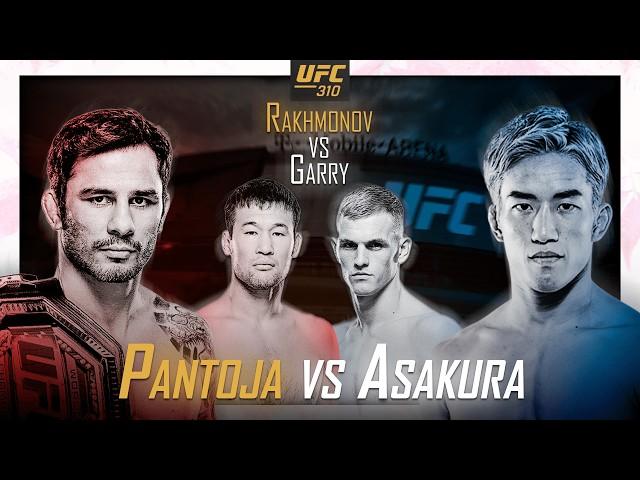 UFC 310: Pantoja vs Asakura, Rakhmonov vs Garry - FULL CARD PREVIEW