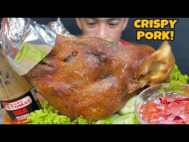 Crispy and Juicy Pork Mukbang Asmr | Filipino Food Mukbang Philippines