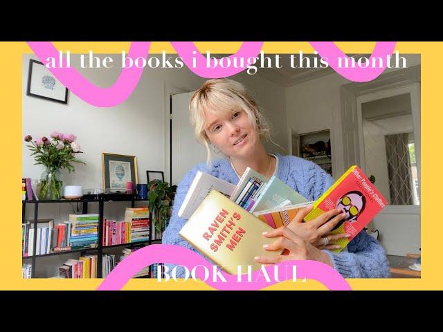 Big Book Haul | All the books I bought recently| Literary fiction, memoir, politics