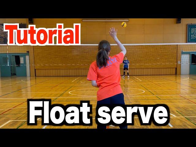 Tips for getting float serve【volleyball】