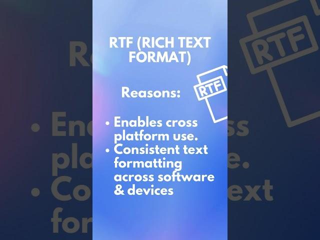The Real Difference Between RTF and Word
