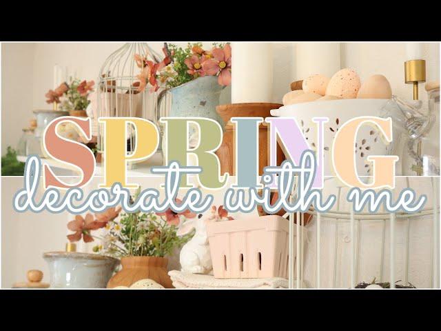 SPRING DECORATE WITH ME 2022 | DECORATING IDEAS FOR SPRING 2022