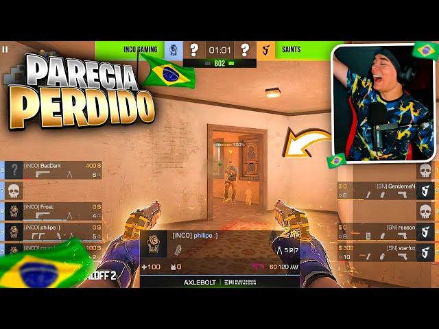 EMOÇÃO DO INICIO AO FIM NO MAJOR | iNCO vs Saints - STANDOFF 2