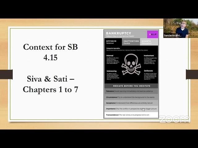 Srimad Bhagavatam Canto 4 Chapter 6 Part3 - March 8th 2024 - SundarAnanda das