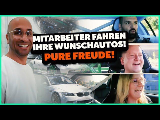 JP Performance - Mitarbeiter fahren ihre Wunschautos! PURE FREUDE!