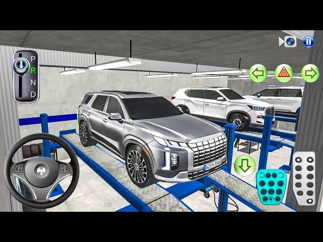 New Palisade SUV car in Auto repair Shop - 3D Driving Class best android ios gameplay - SUV Car Game