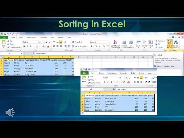 Microsoft Excel Intermediate