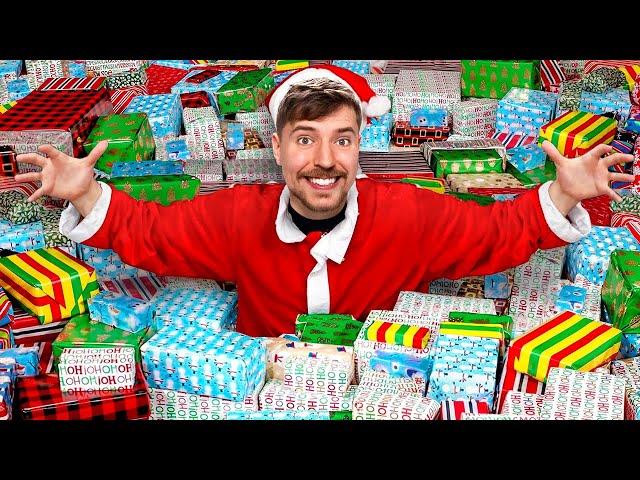 Giving 10,000 Presents To Kids For Christmas