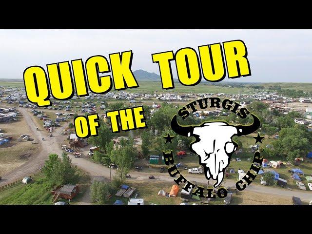 Quick Tour of the Sturgis Buffalo Chip - Rally Welcome Series #2