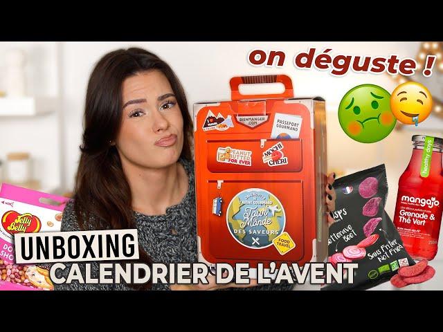 UNBOXING / Dégustation - Calendrier de l’avent Tour du Monde des Saveurs (61€)