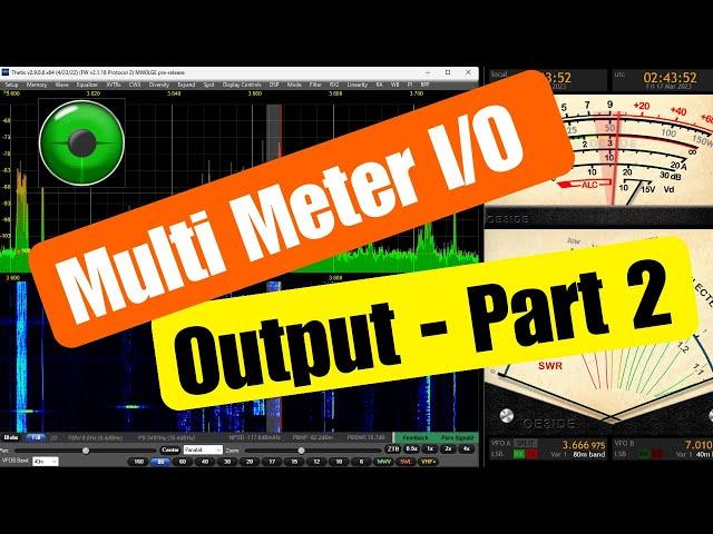 Thetis - Multi Meter I/O - Output - Part 2