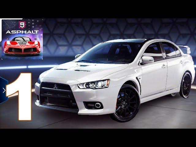 Asphalt 9: Legends - Gameplay Walkthrough Part 1 - Legendary Start Lancer X (IOS | ANDROID)