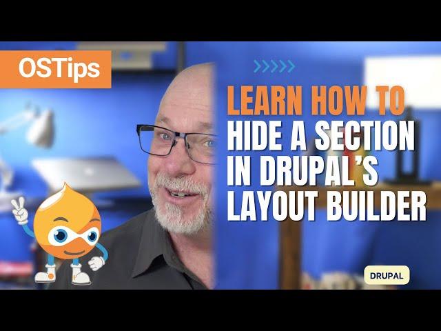 How to Hide a Section in Drupal's Layout Builder