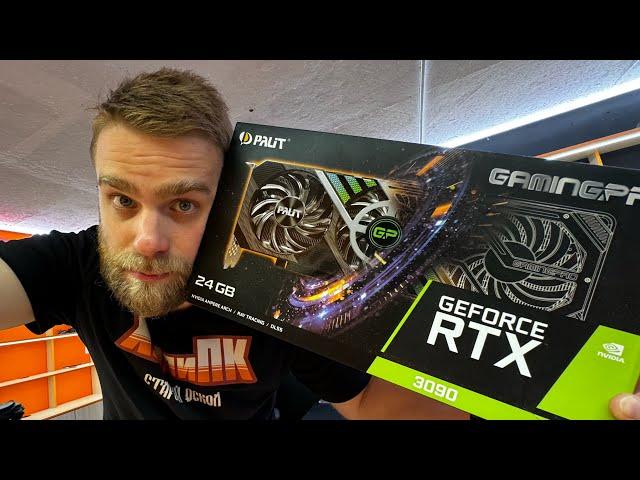 Клиент купил RTX3090 за 55000 с рук! 