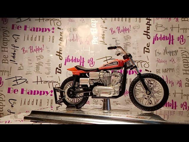 Модель мотоцикла Harley-Davidson 1972 XR 750 Racing 1/18