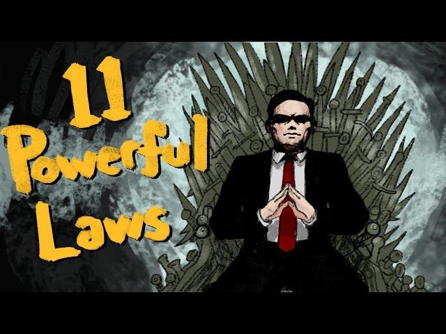 The 48 Laws Of Power  - 11 MOST POWERFUL Laws (Ft. Illacertus)