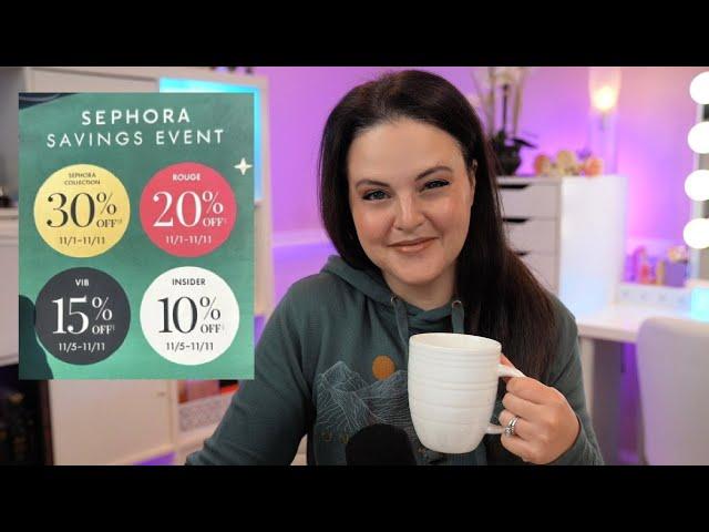 LIVE CHAT - Sephora Sale Recommendations BY CATEGORY