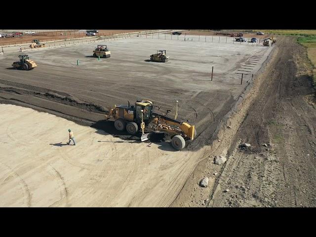 Roller Compacted Concrete for Feedlot