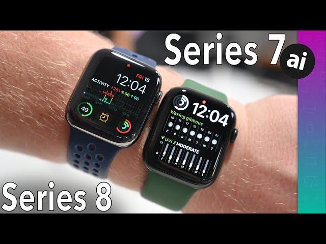 Apple Watch Series 8 VS Series 7! What's the Difference?!