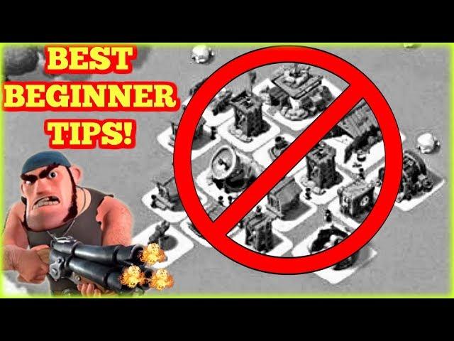 BEST BEGINNER TIPS/STRATEGY! | BOOM BEACH