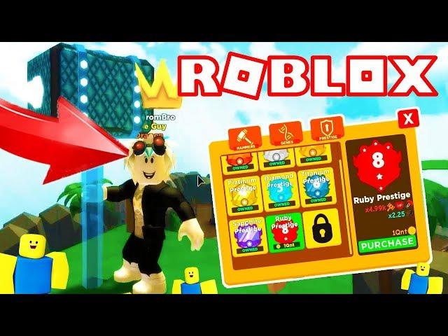 КАК БЫСТРО ПРОКАЧАТЬСЯ И СТАТЬ ПРО В СИМУЛЯТОРЕ МОЛОТКА! НУБ СТАЛ ПРО! ROBLOX  Hammer Simulator