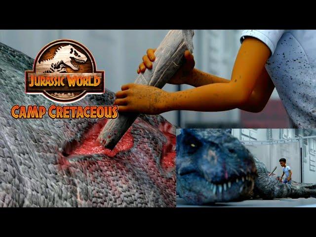 Darius and T-Rex | Jurassic World Camp Cretaceous