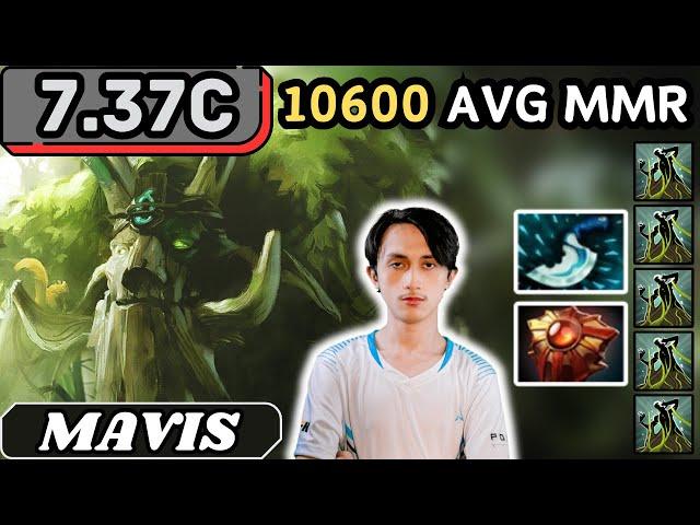 7.37c - Mavis TREANT PROTECTOR Hard Support Gameplay 34 ASSISTS - Dota 2 Full Match Gameplay