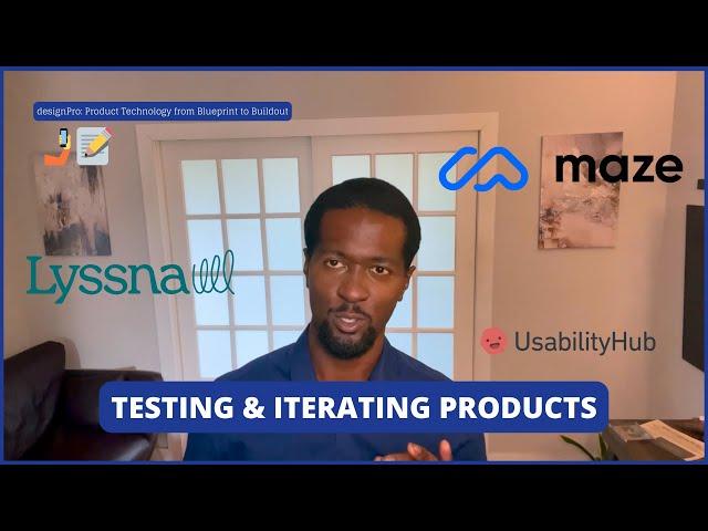 Testing & iterating products