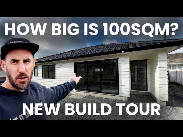 What a 100 Square Meter House Actually Looks Like!!