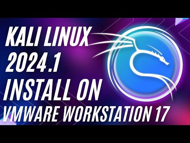 How To Install Kali Linux 2024.1 On VMware Workstation 17 pro | Kali Linux 2024 (Latest version) |VM