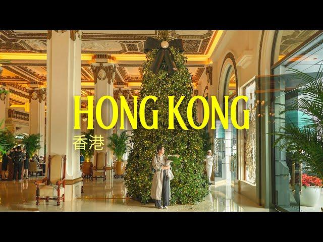 christmas in hong kong at a jazz bar, peninsula afternoon tea and flower market