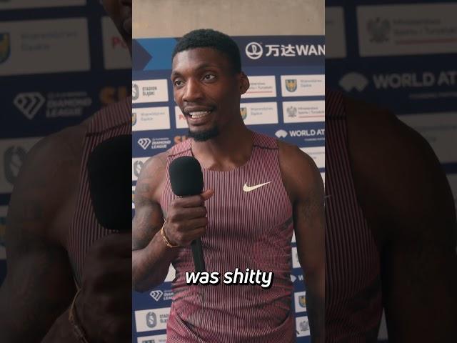 Fred Kerley: Race "Shitty As Hell," But Happy With 100m Silesia Diamond League Win