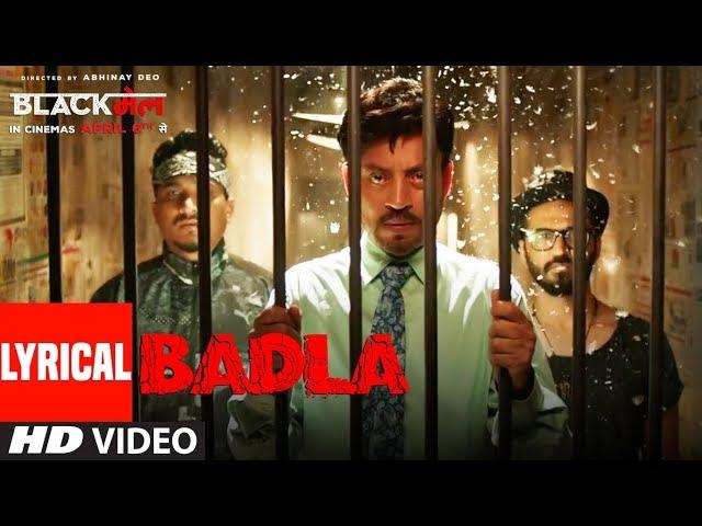 Badla Video Song With Lyrics | Blackमेल | Irrfan Khan | Amit Trivedi | DIVINE | Amitabh B