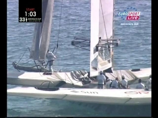 33rd America's Cup - Race 1 Full (2010)