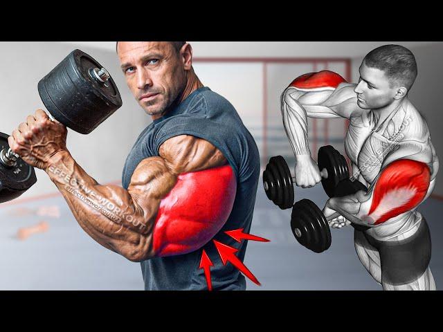 How To Get Huge Triceps (Dumbbell Only)