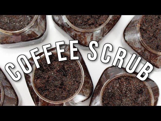 All Natural Ecocert Coffee Scrub - Scrubmas Day 11