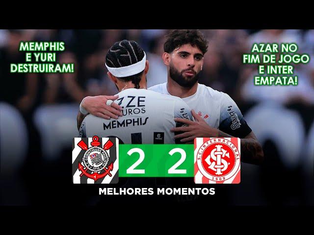 PREJUÍZO ENORME NO FIMZINHO | Corinthians 2 x 2 Internacional | Melhores Momentos | Brasileirão 2024