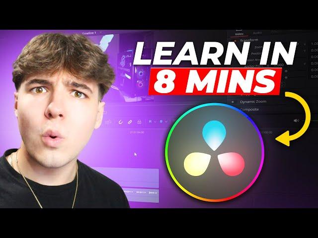 Davinci Resolve 19 Editing Tutorial for Beginners (2024) - How to Do EVERYTHING!