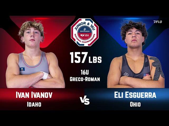 2024 16U USMC GR National Champions: Ivan Ivanov vs Eli Esguerra: 157 Lbs Finals