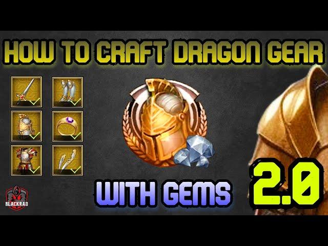 Craft Dragon Gear 2.0 (Updated method) - Rise of Castles Ice and Fire