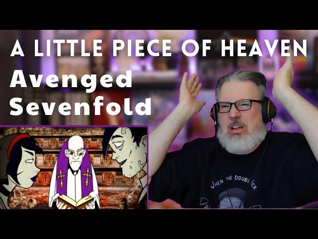 I Don't Know Whether to Cringe or Laugh! AVENGED SEVENFOLD: A LITTLE PIECE OF HEAVEN Reaction