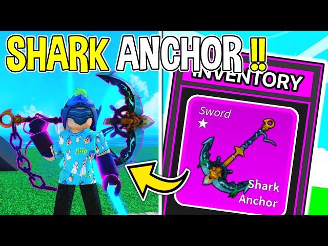 I FINALLY Got The *SHARK ANCHOR* In Roblox Blox Fruits And It Is OP !! How To Get Shark Anchor Sword