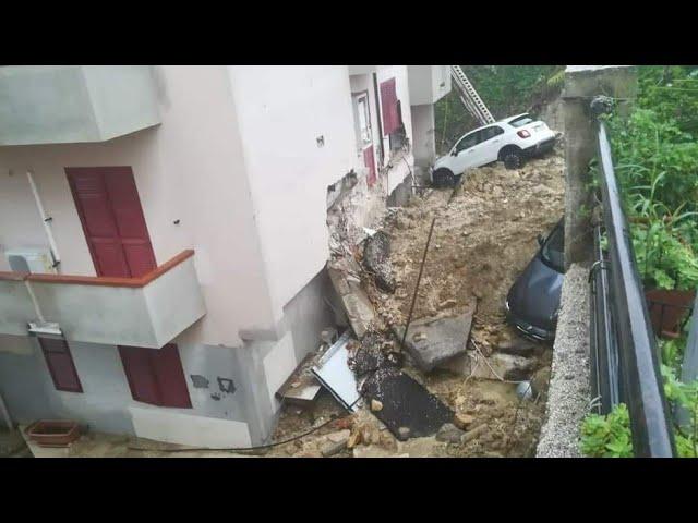 Flash floods cause destruction in Sicily, Italy  November 11 21 Maltempo Sicilia Agrigento Sciacca