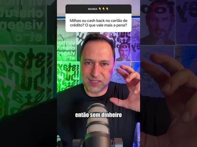 MILHAS AÉREAS OU CASHBACK? QUAL É O MELHOR PARA GANHAR DINHEIRO? #shorts